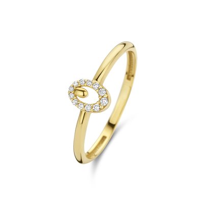 Aimee Diamond Engagement Ring With 0.75 Carat Oval Diamond