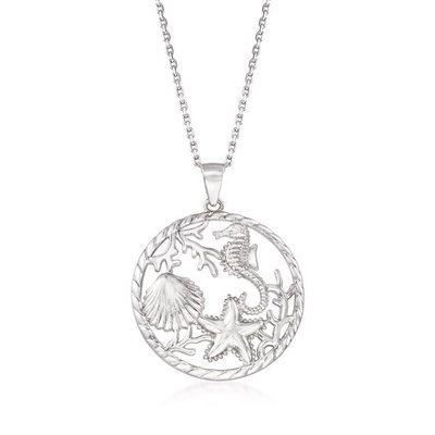 14k Gold Seal Pendant, Sea Life Jewelry, Spirit Animal Gift for Her with 20 inch Chain