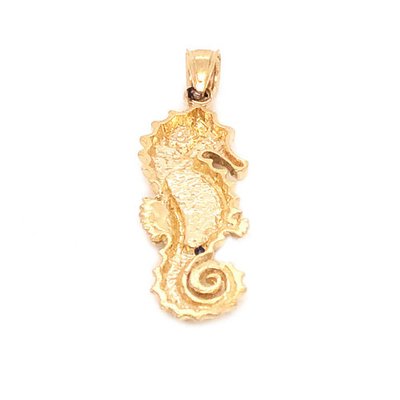 14k Gold Jellyfish Pendant for Necklace, Spirit Animal Jewelry, Sea Life Gifts for Her with 20 inch Chain