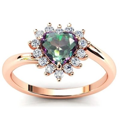 Großhandel 925 Sterling Silber Schmuck Quadratische Form Mystic Topaz Silber Ring