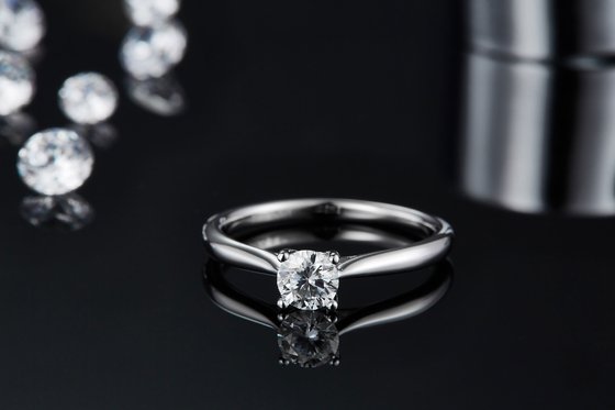 925 Sterling Silver Jewelry Diamond Moissanite Engagement Rings Promise Rings for Women