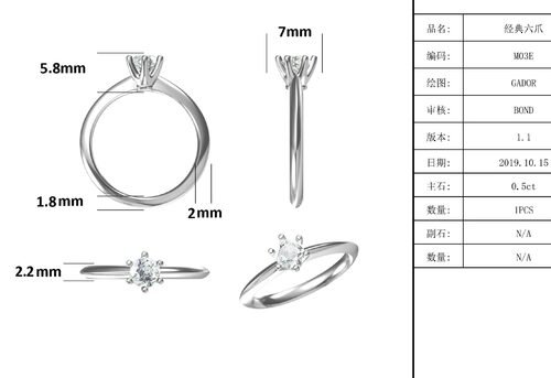 9K with Silver Ring cut White Moissanite Diamond Minimalist Wedding Jewelry