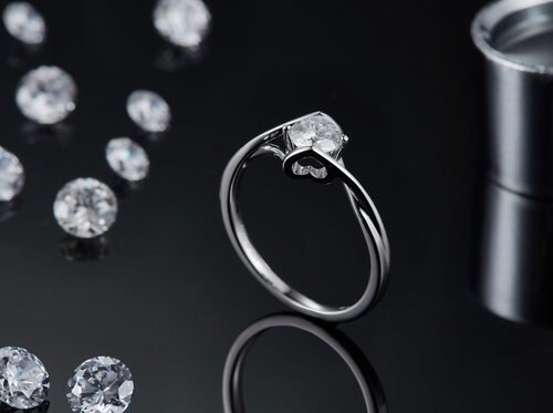 925 Sterling Silver Women Jewelry 3 carat Natural Moissanite Promise Ring Wedding Ring Engagement Gemstone Jewelry