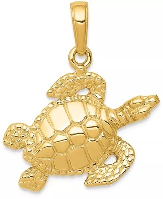 Sea Turtle  Drop Charm Bead  with Crystals crafted in Sterling Silver For Flawless Finish