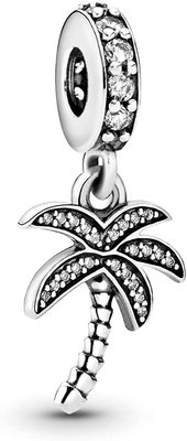 Blue Mermaid Tail & Shell Pearl Charm 925 Sterling Silver Ocean Charm Beads for Bracelet & Necklace