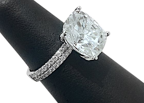 6×8MM 14K Solid Gold Jewellery 20pcs With Oval 1.5ct Diamond