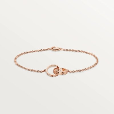 7 Inch Length 18K Solid Gold Jewellery Bracelet 3.71g Weight For LOVE