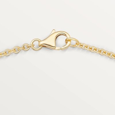 重量6.8グラム18Kソリッドゴールドジュエリーネックレス8ミリメートル内径44センチメートルチェーンの長さ