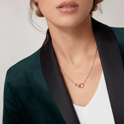 重量6.8グラム18Kソリッドゴールドジュエリーネックレス8ミリメートル内径44センチメートルチェーンの長さ