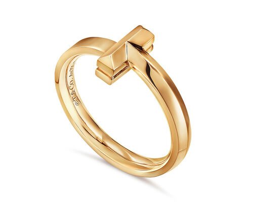 3.89g weight 18K Solid Gold Jewellery ring 2.5mm Width for Engagement Wedding